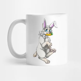 Bobtail BunnyCat: Cream Lynx Point (White) Mug